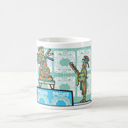 Maya Warrior and King Kaffeetasse (Mittel)
