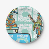 Maya Warrior and King Pappteller (Vorderseite)