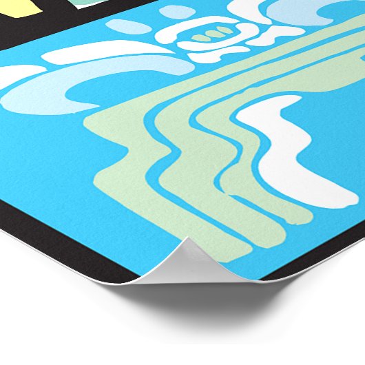 Maya Warrior and King Poster (Ecke)