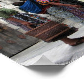 Maya women, Antigua, Guatemala Poster (Ecke)