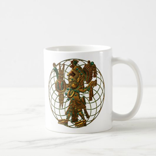 Mayagottheit 2 kaffeetasse (Rechts)