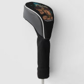 Mayagottheit Golf Headcover (angewinkelt)