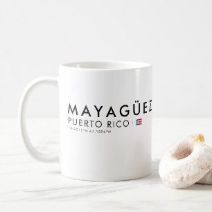 Mayaguez Puerto Rico Koordinaten Mug Boricua Gesch Kaffeetasse