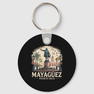 Mayaguez Puerto Rico Souvenir Schlüsselanhänger