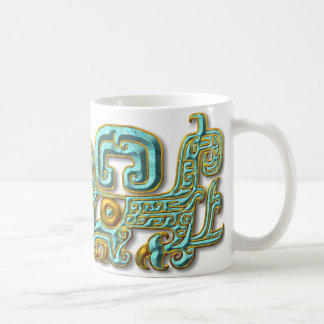 MayaJaguar-Türkis Kaffeetasse