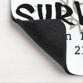 Mayakalender-Ende der Welt 2012 Mousepad (Ecke)