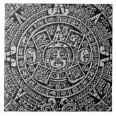 Mayakalender Fliese (Vorderseite)