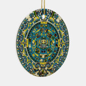 Mayakalender Keramikornament (Rechts)