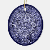 Mayakalender Keramikornament (Links)