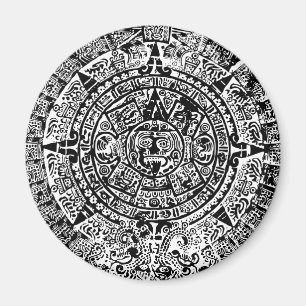 Mayakalender-Schwarzes Magnet