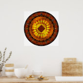 Mayakalender Tzolkin Poster (Küche)