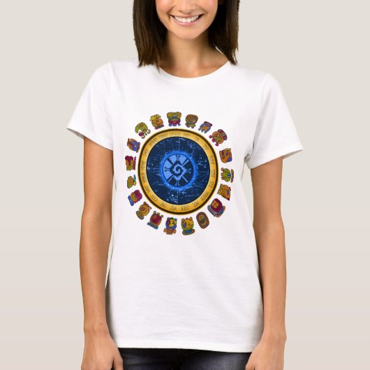 Mayakalenderentwurf T-Shirt (Vorderseite)