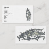 Mayakleid Visitenkarte (Vorne/Hinten)