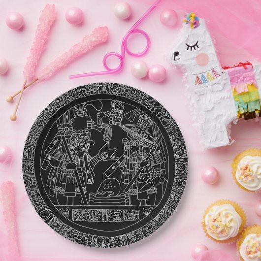 Mayakreis-Pappteller Pappteller (Party)