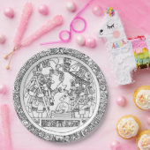 Mayakreis-Pappteller Pappteller (Party)