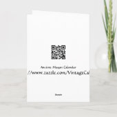 Mayamaya-aztekisches Symbol - kundengerechte Karte (Rückseite)