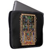 Mayan Astronaut King Pakal Laptopschutzhülle (Vorne Rechts)