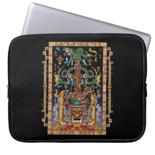 Mayan Astronaut King Pakal Laptopschutzhülle