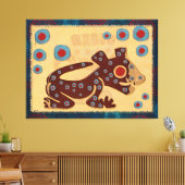 Mayan Baby Jaguar CANVAS PRINT Leinwanddruck (Insitu (Wohnzimmer))
