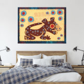 Mayan Baby Jaguar CANVAS PRINT Leinwanddruck (Insitu (Schlafzimmer))