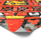 Mayan Calendar Art Poster (Ecke)