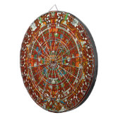 Mayan Calendar Dart Board Dartscheibe (Vorderseite rechts)