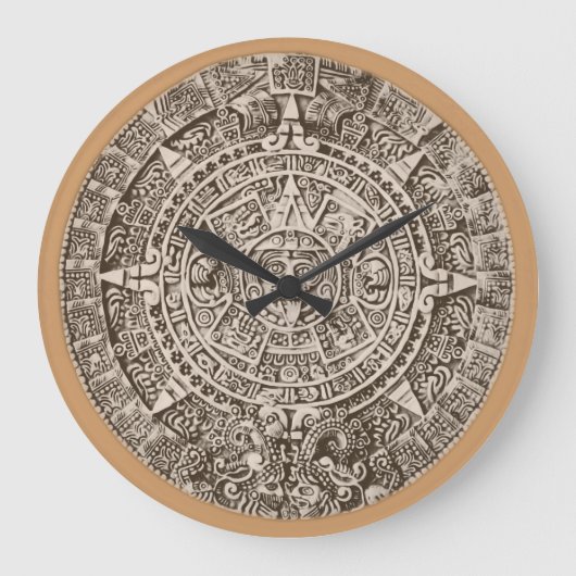 Mayan Calendar Große Wanduhr (Vorderseite)