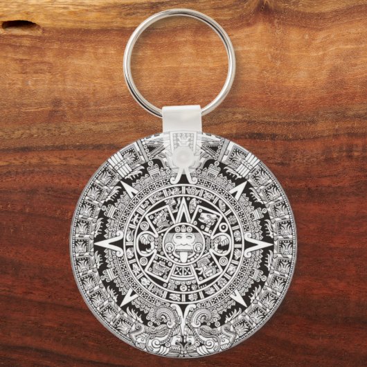 Mayan Calendar Key Chain Schlüsselanhänger (Vorderseite)