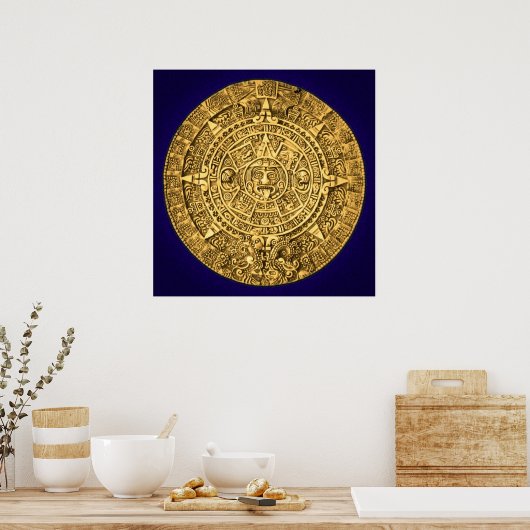 Mayan Calendar Poster (Küche)