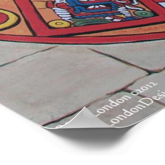 Mayan Calendar & Proverb Poster (Ecke)