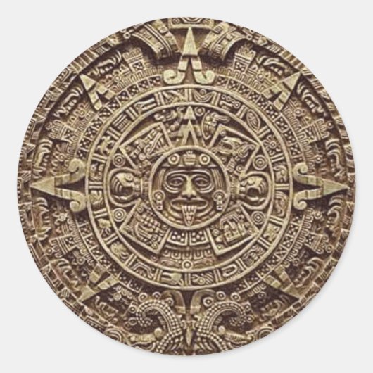 Mayan Calendar Sticker (Vorderseite)