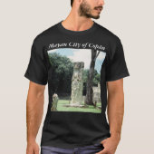 Mayan City Copan Honduras Alte Ruinen Foto T-Shirt (Vorderseite)