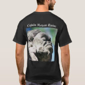 Mayan City Copan Honduras Alte Ruinen Foto T-Shirt (Rückseite)
