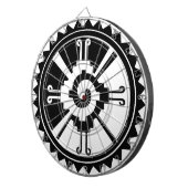 Mayan Deity Symbol Hunab Ku Dartscheibe (Vorderseite rechts)