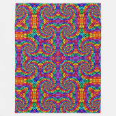 Mayan Dragon Fiesta Fleecedecke (Vorderseite)