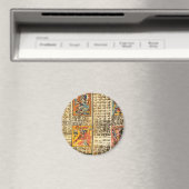Mayan Dresden Codex-Auszüge Magnet (In Situ (Geschirrspüler))