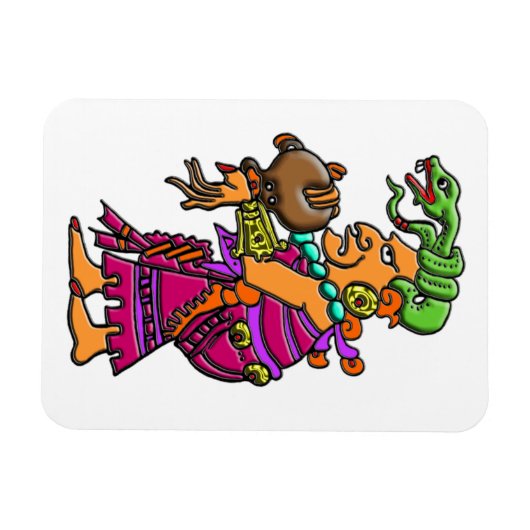 Mayan Goddess Ix Chel Magnet (Horizontal)