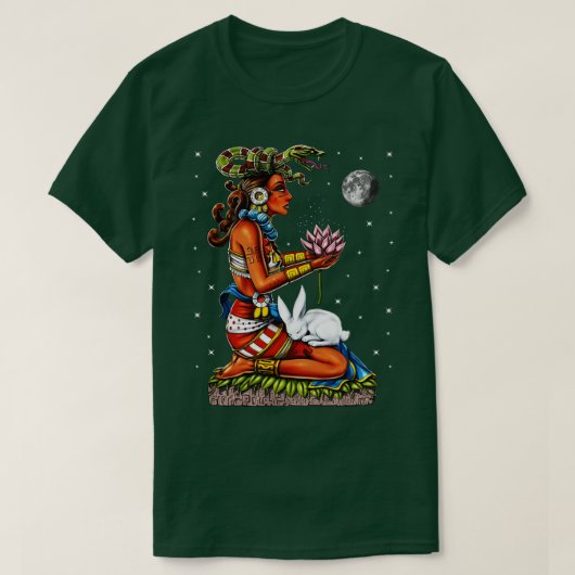 Mayan Goddess Ixchel T-Shirt (Design vorne)