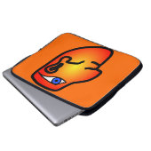 Mayan Head Laptop Sleeve (Vorne Knopf)