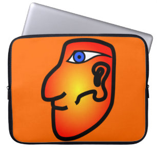 Mayan Head Laptop Sleeve