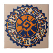 Mayan Hunab Ku Fliese (Vorderseite)
