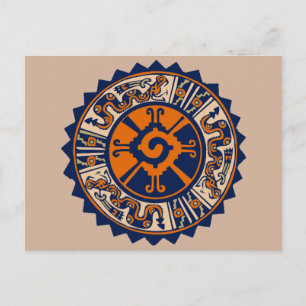 Mayan Hunab Ku Postkarte