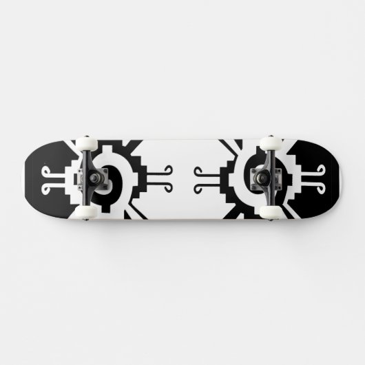 Mayan Hunab Ku Skateboard (Horizontal)
