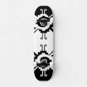 Mayan Hunab Ku Skateboard (Vorderseite)
