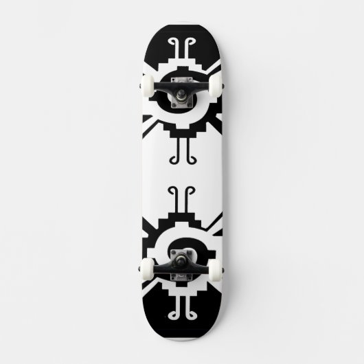 Mayan Hunab Ku Skateboard (Vorderseite)