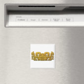 Mayan Jaguar - Gold Magnet (In Situ (Geschirrspüler))