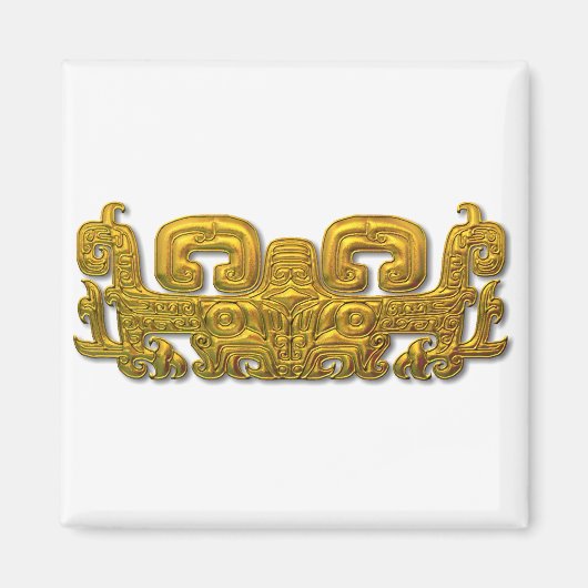 Mayan Jaguar - Gold Magnet (Vorne)