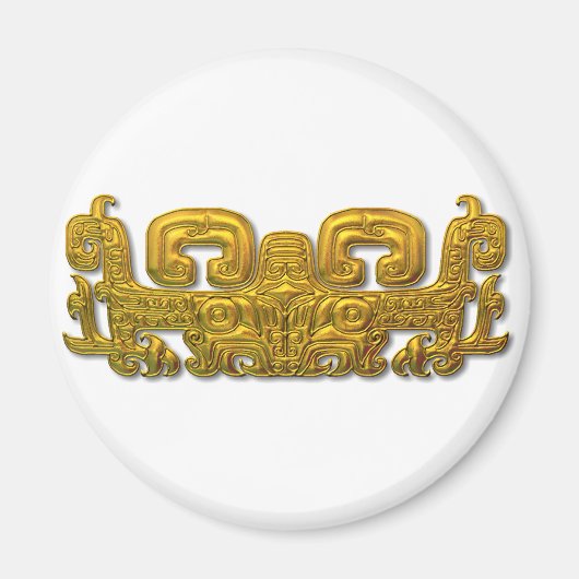 Mayan Jaguar - Gold Magnet (Vorne)