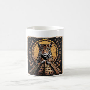 Mayan Jaguar Guardian Tasse   Aztec Mythology