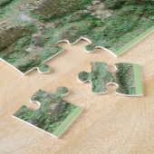 Mayan Jaguar Mask Temple Sehenswürdigkeit Lamanai Puzzle (Seite)